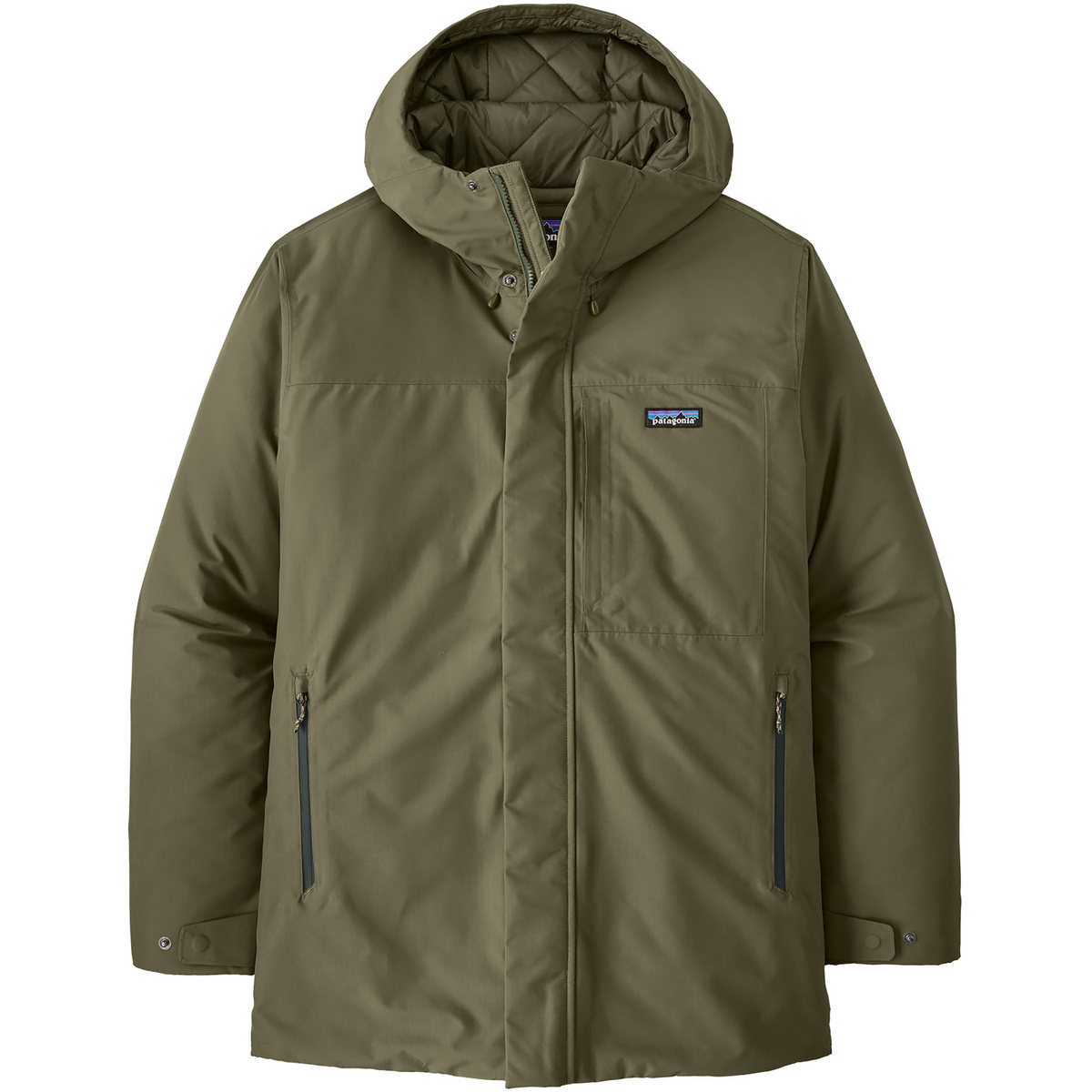 Patagonia Homme Parka Windshadow (taille L, Olive)
