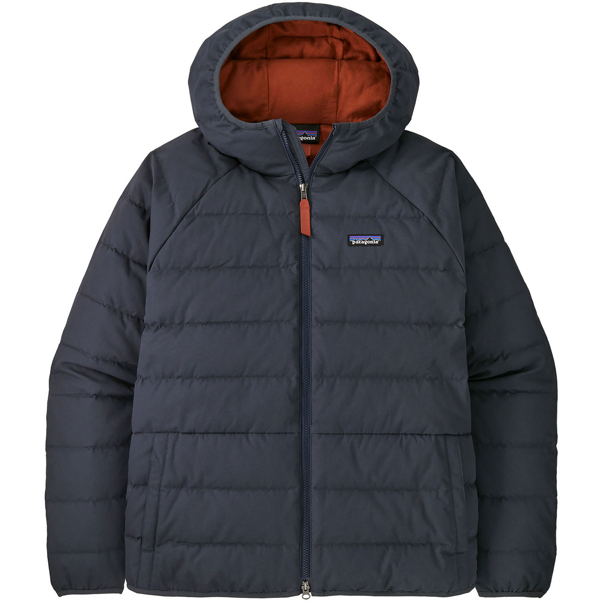 Patagonia Cotton Down Jacke (Größe L, blau)