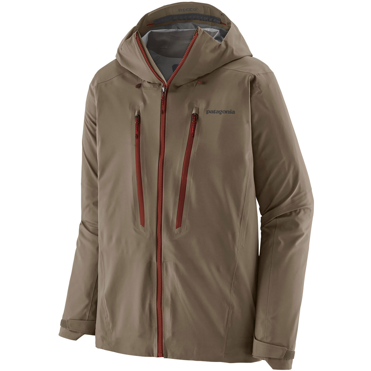 Patagonia Uomo Giacca Stormstride (Taglia S, Marrone)