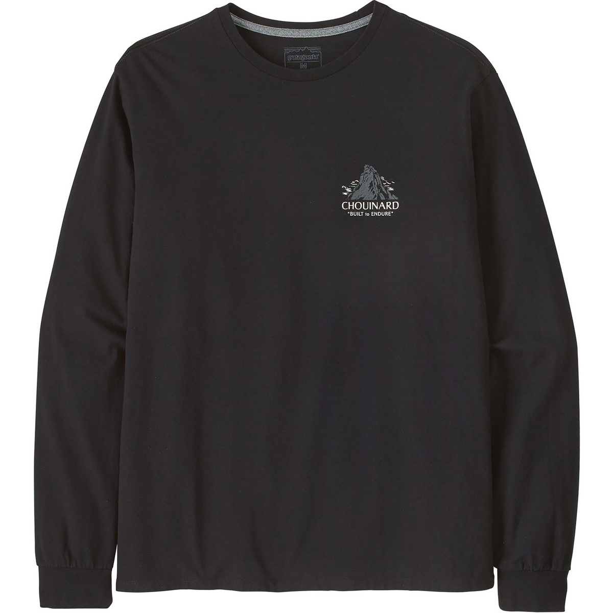 Patagonia Herren Chouinard Crest Responsibili Longsleeve (Größe XL, schwarz)