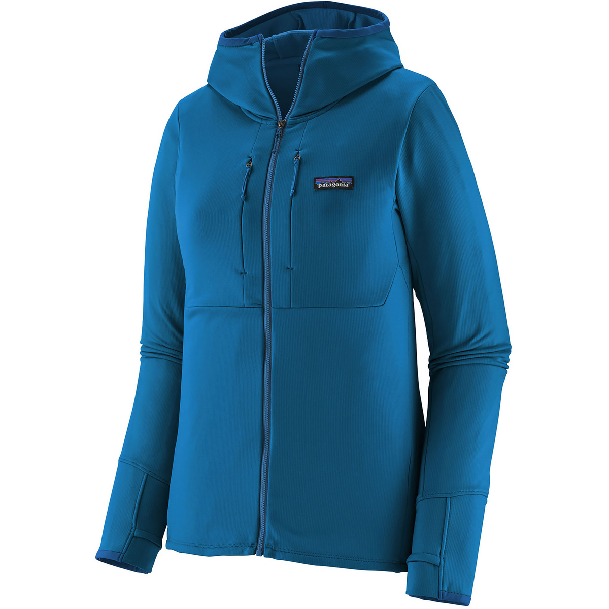 Patagonia Damen R1 Thermal Hoodie Jacke (Größe XS, blau)