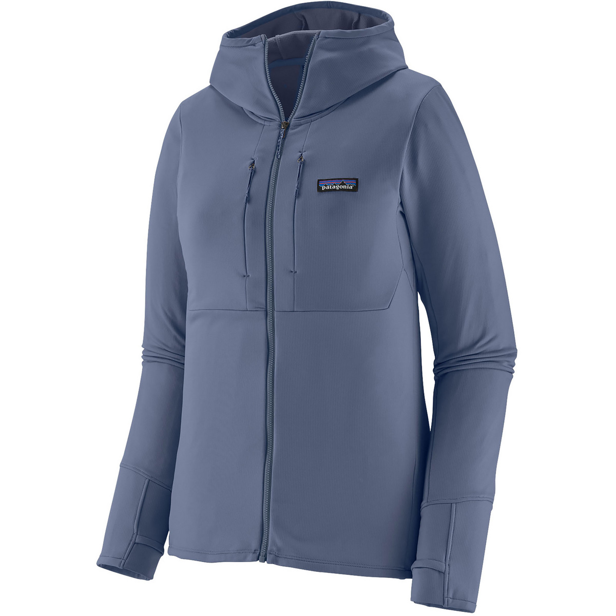 Patagonia Damen R1 Thermal Hoodie Jacke (Größe L, blau)