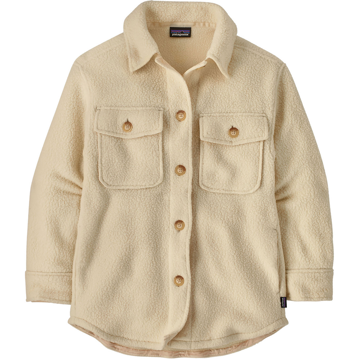 Patagonia Donna Giacca Retro Pile Shaket (Taglia XS, Beige)