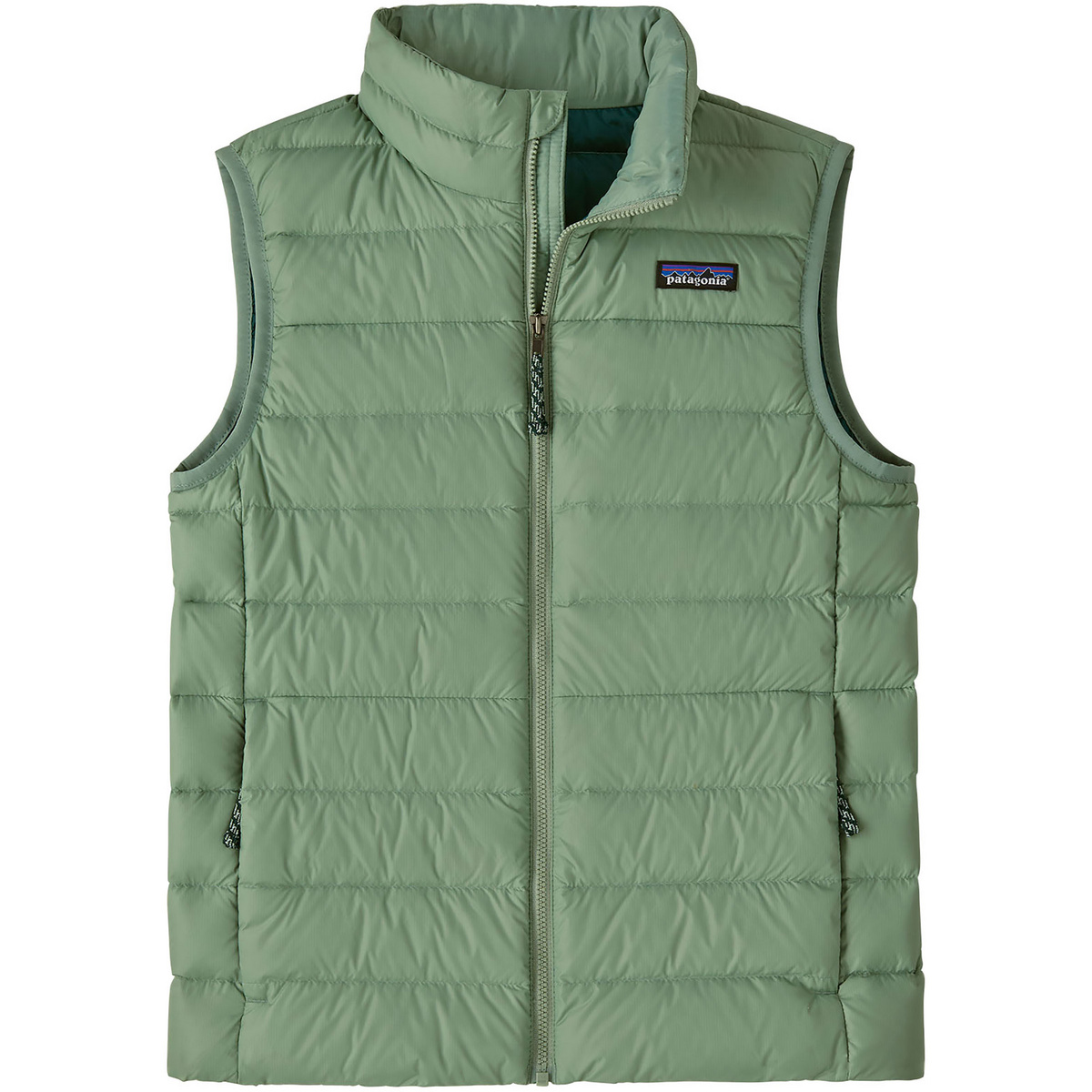 Patagonia Kinder Down Sweater Weste (Größe 169, gruen)