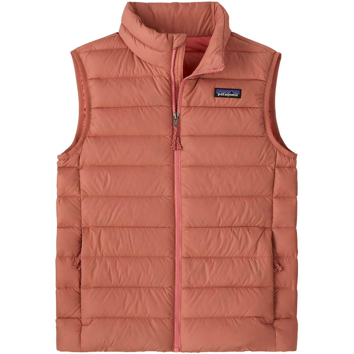 Patagonia Kinder Down Sweater Weste (Größe 118, rosa)