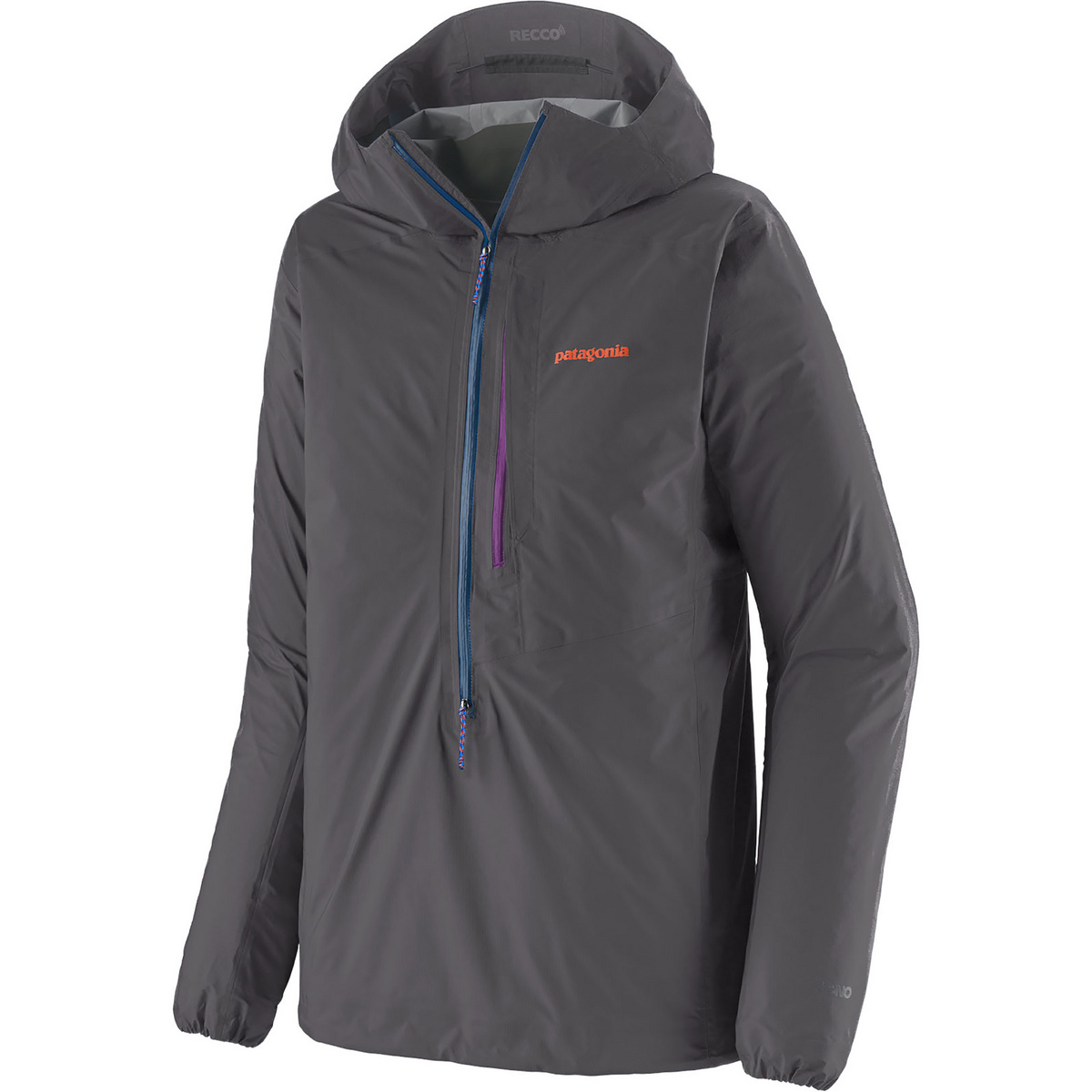 Patagonia Uomo Giacca a vento M10 (Taglia M, Grigio)