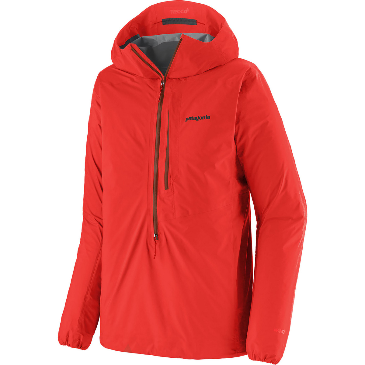 Patagonia Uomo Giacca a vento M10 (Taglia S, Rosso)