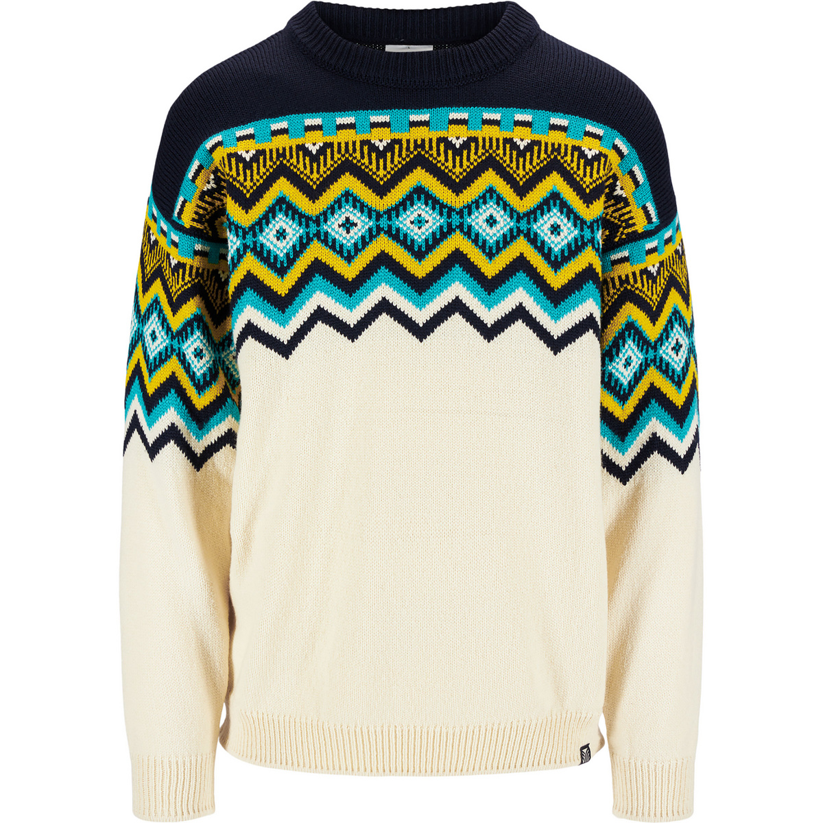 Dale of Norway Uomo Pullover Randaberg (Taglia S, Bianco)