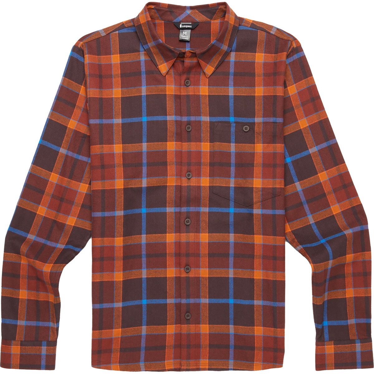 Cotopaxi Uomo Camicia Quedo Flannel (Taglia XL, Marrone)