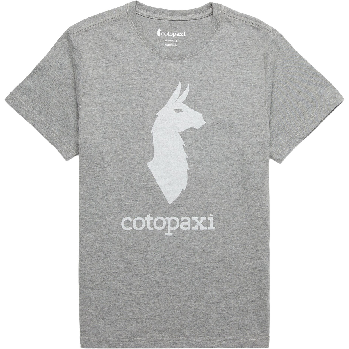 Cotopaxi Damen Llama T-Shirt (Größe XS, grau)