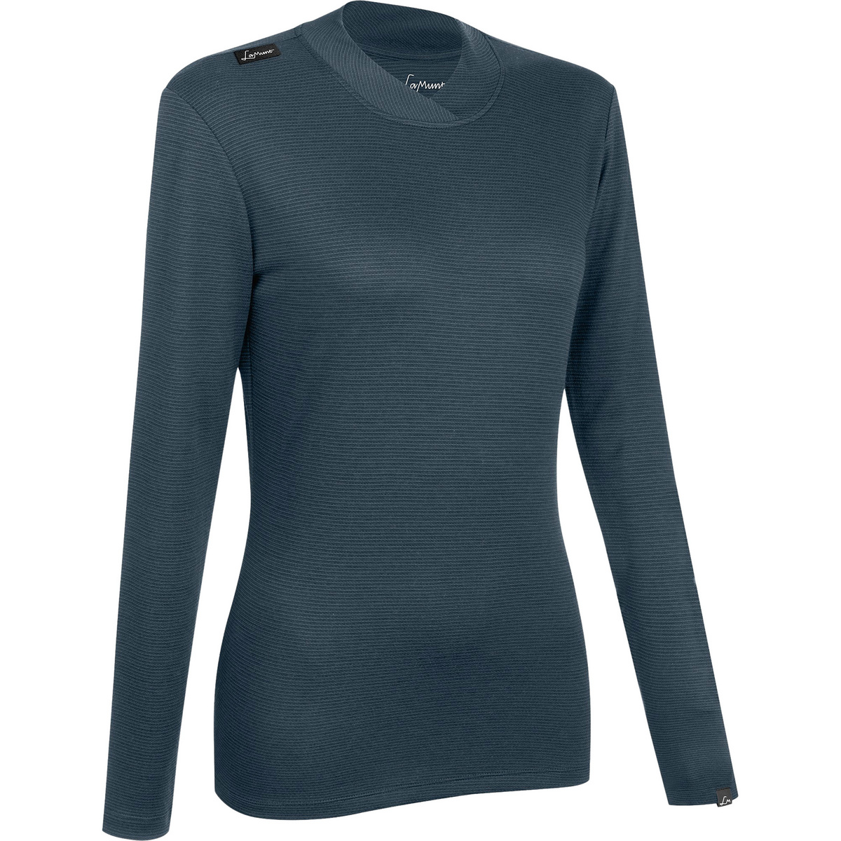 LaMunt Damen Martine Longsleeve (Größe L, blau)