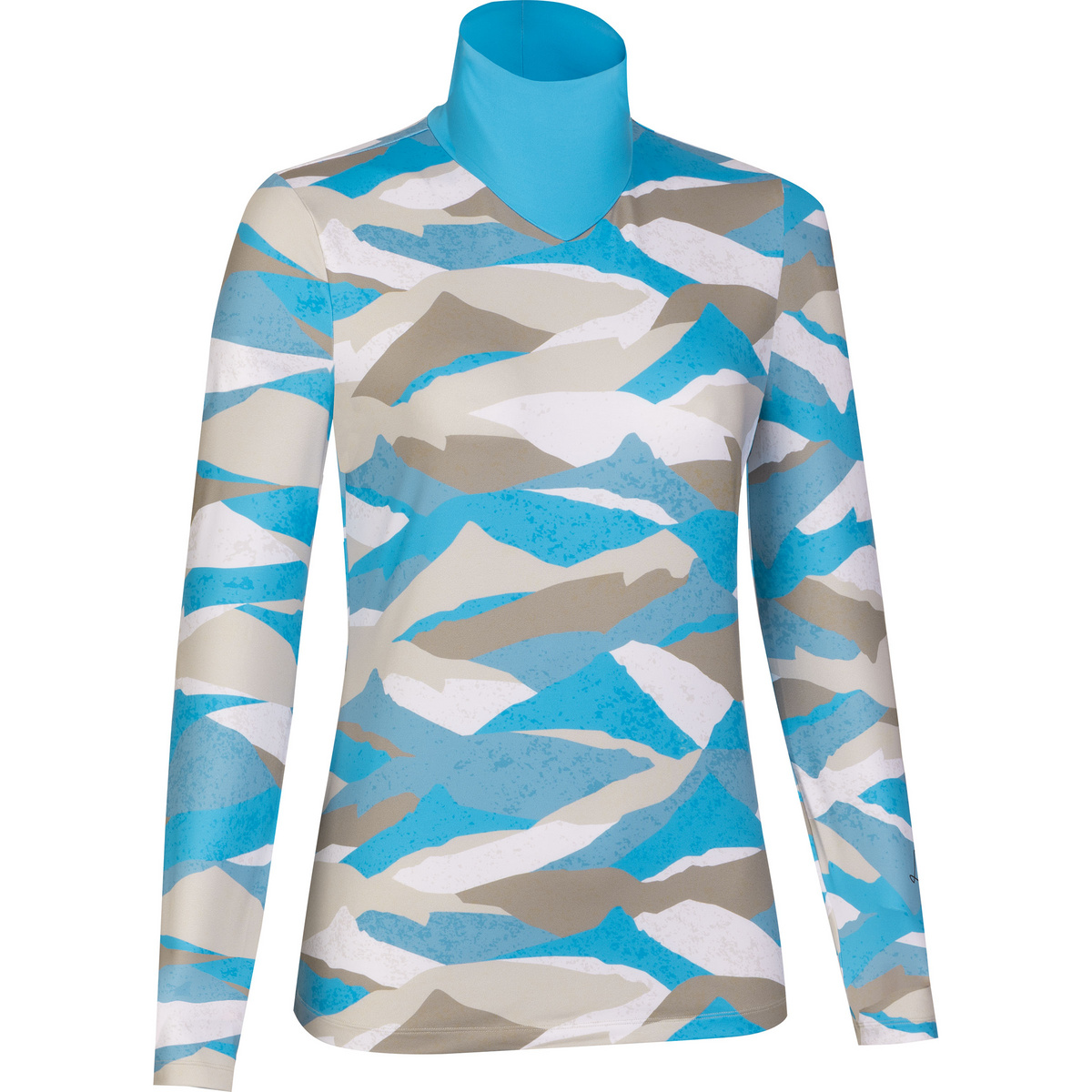 LaMunt Damen Ivana Tech Arty Longsleeve (Größe XS, blau)