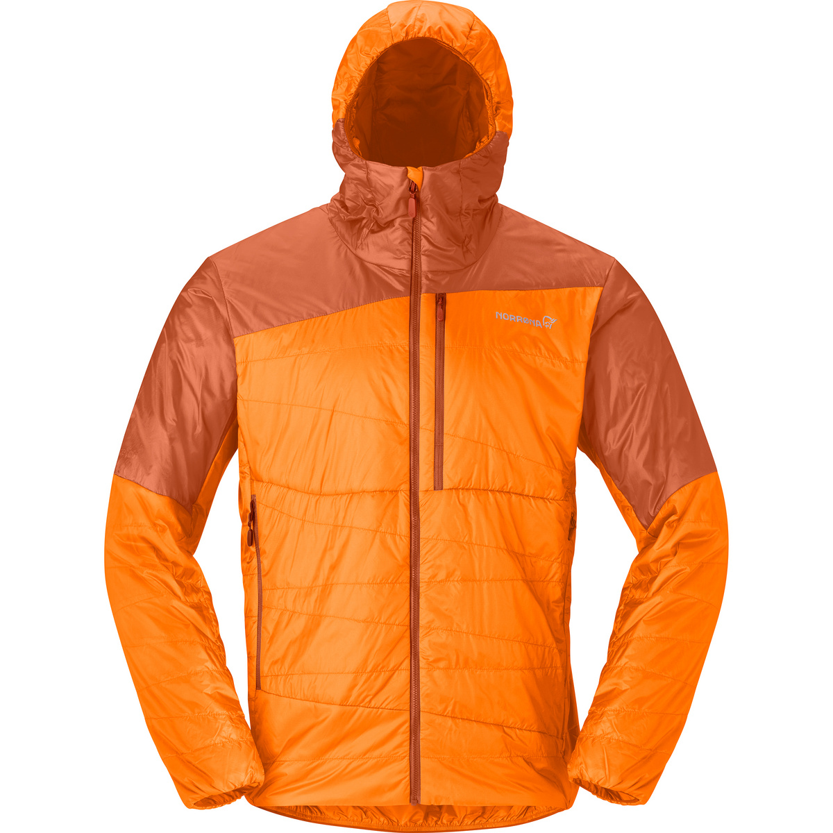 Norrona Herren Falketind Thermo40 Hoodie Jacke (Größe XL, orange)