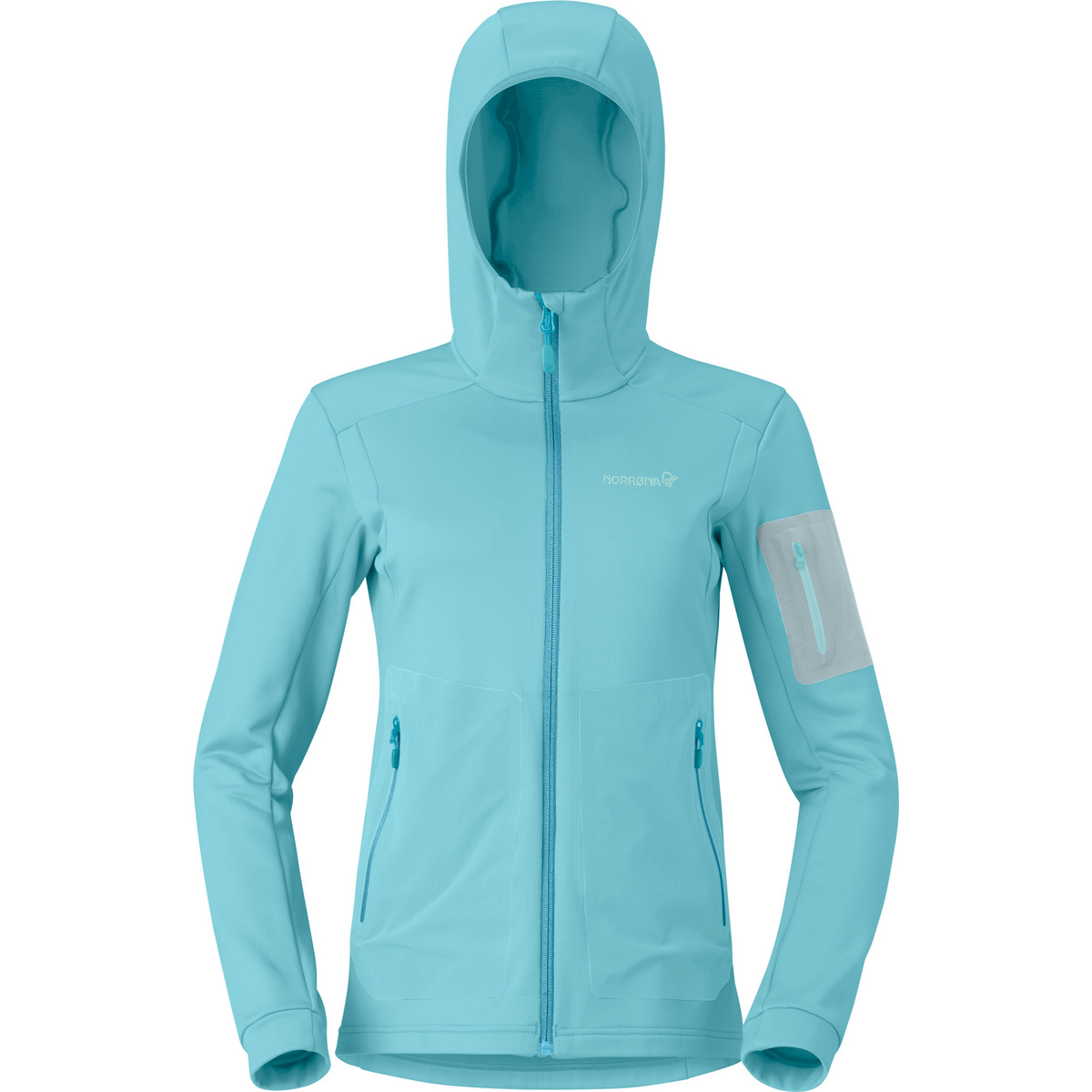 Image of Norrona Donna Giacca Falketind Warm2 Stretch Hoodie