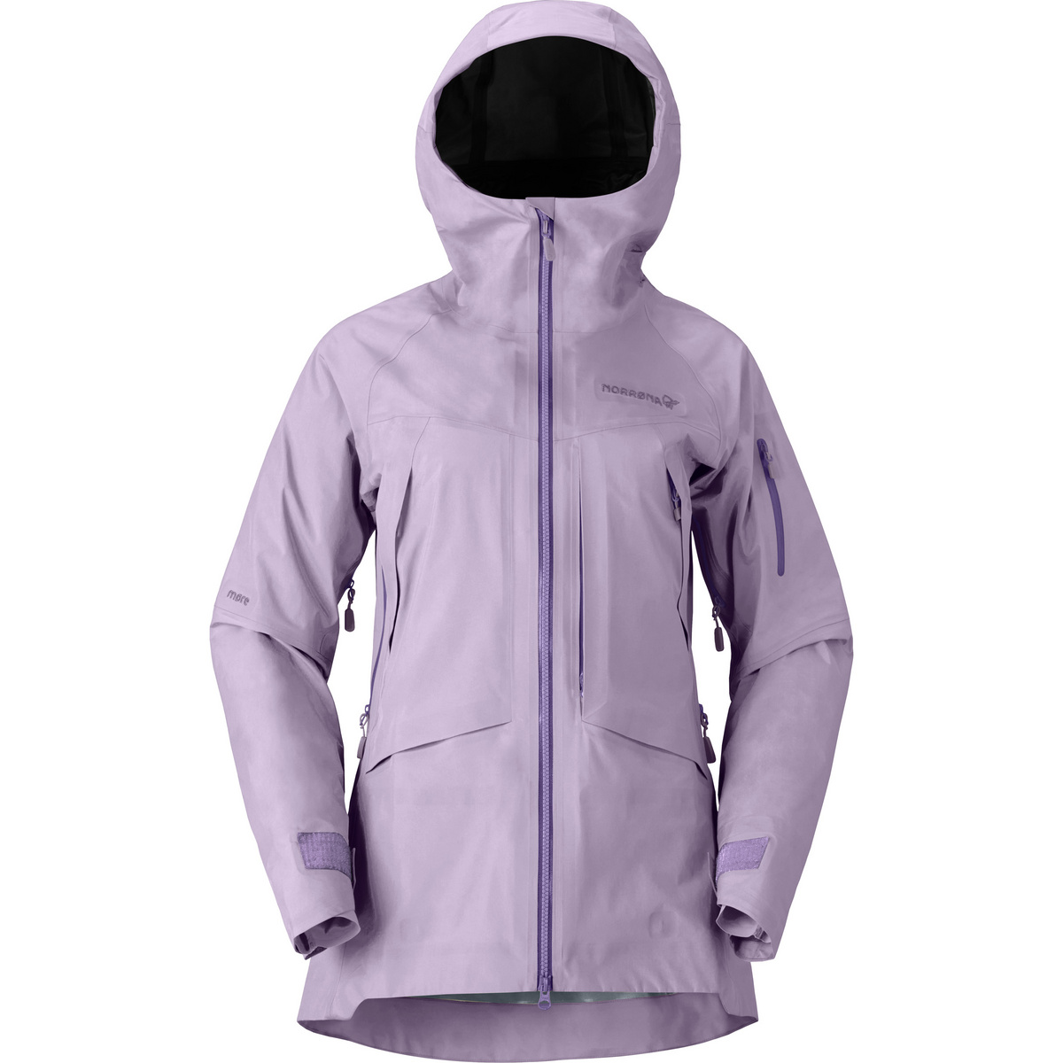 Norrona Damen Møre GTX Jacke (Größe S, lila)