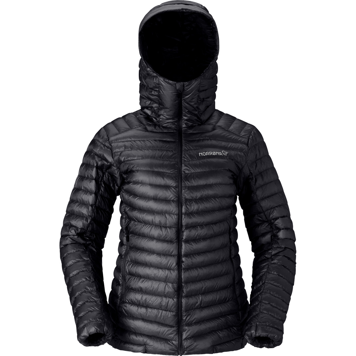 Norrona Donna Giacca Trollveggen Superlight Down800 Hoodie (Taglia M, Nero)