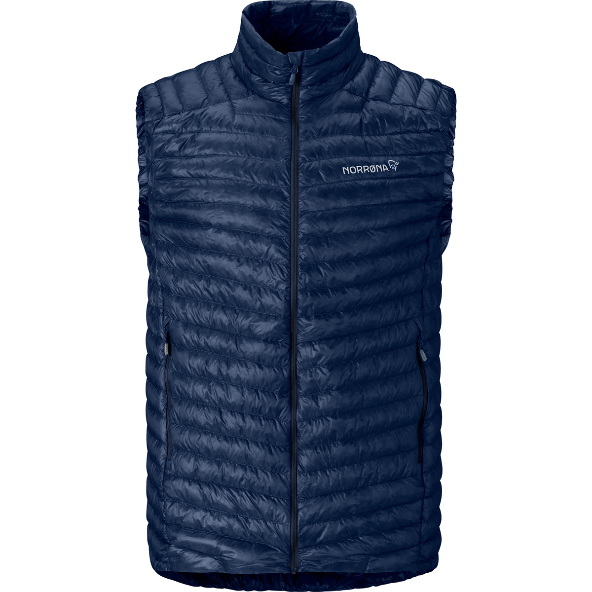 Norrona Uomo Gilet Trollveggen Superlight Down800 (Taglia S, Blu)
