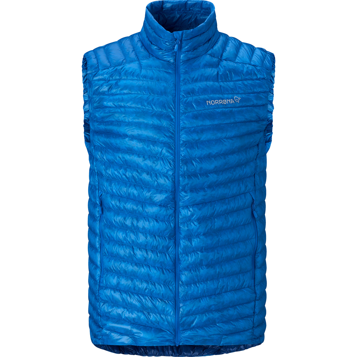 Norrona Uomo Gilet Trollveggen Superlight Down800 (Taglia L, Blu)