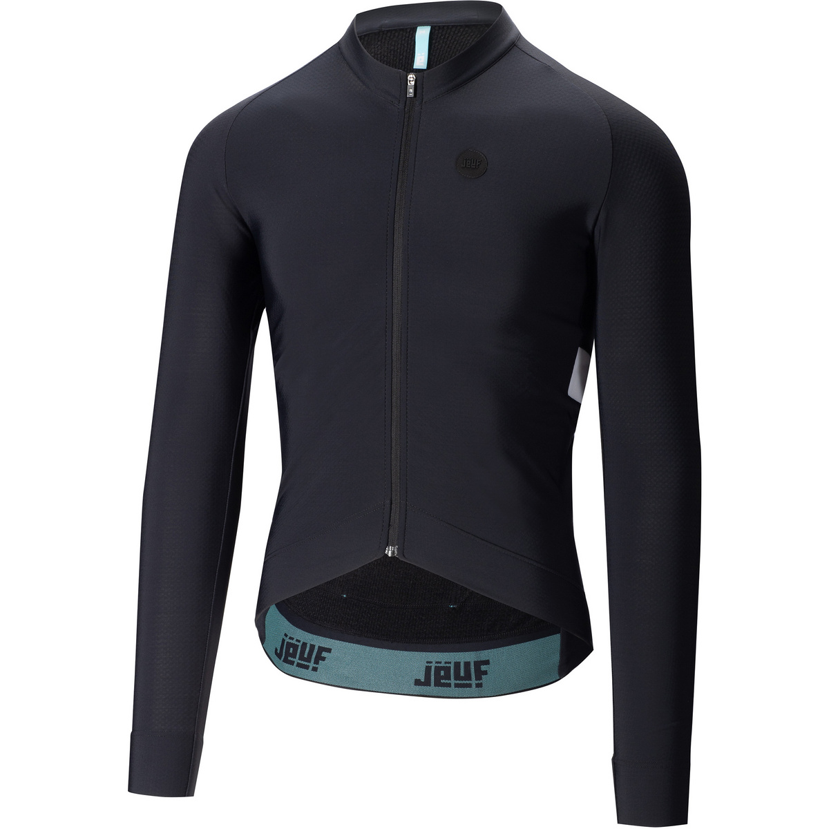 Jeuf Uomo Maglia da ciclismo Pro Race Thermal (Taglia S, Nero)