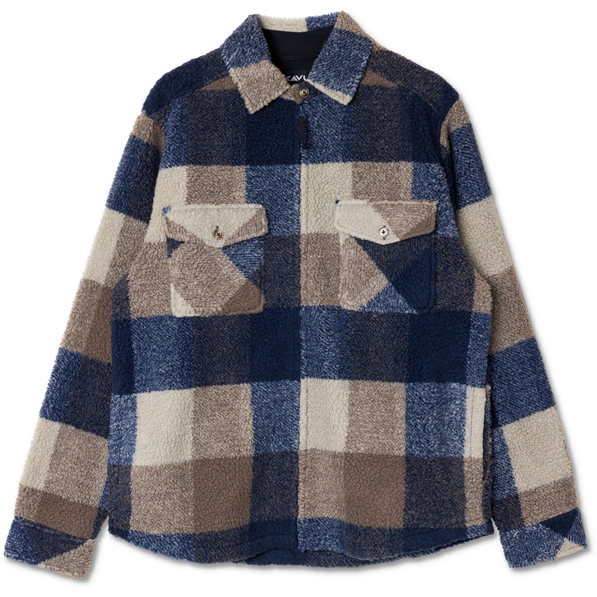 Kavu Homme Chemise McCord Creek (taille S, Bleu)
