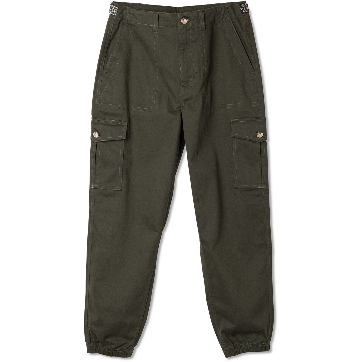 Kavu Femme Pantalon Sutton (taille XL, Vert)