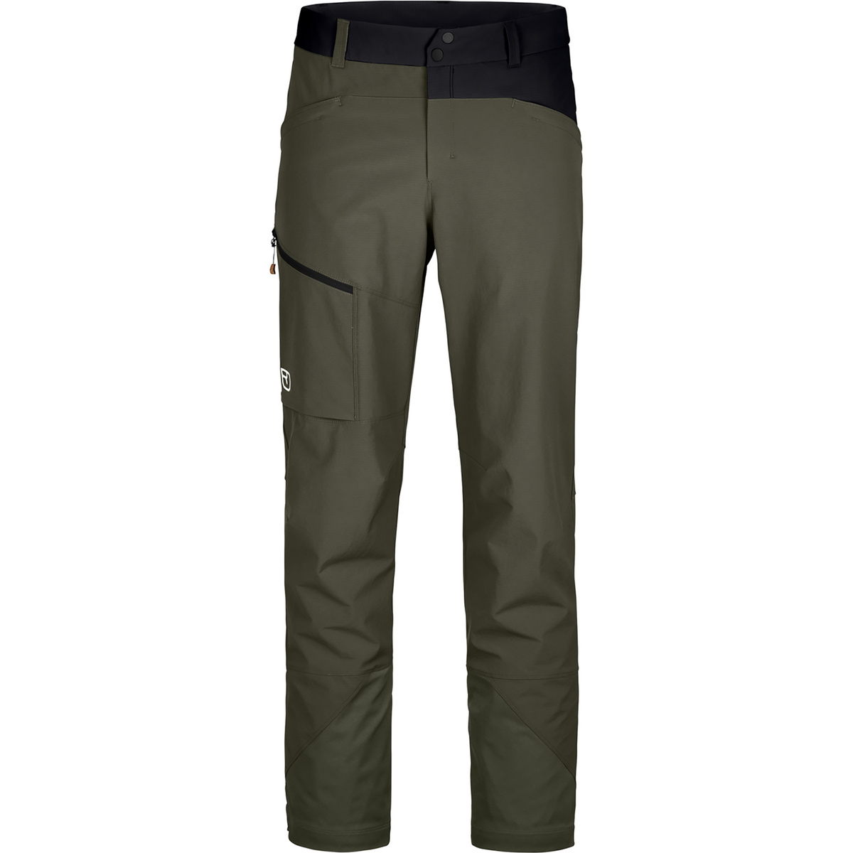 Ortovox Uomo Pantaloni Mondeval (Taglia M, Verde oliva)