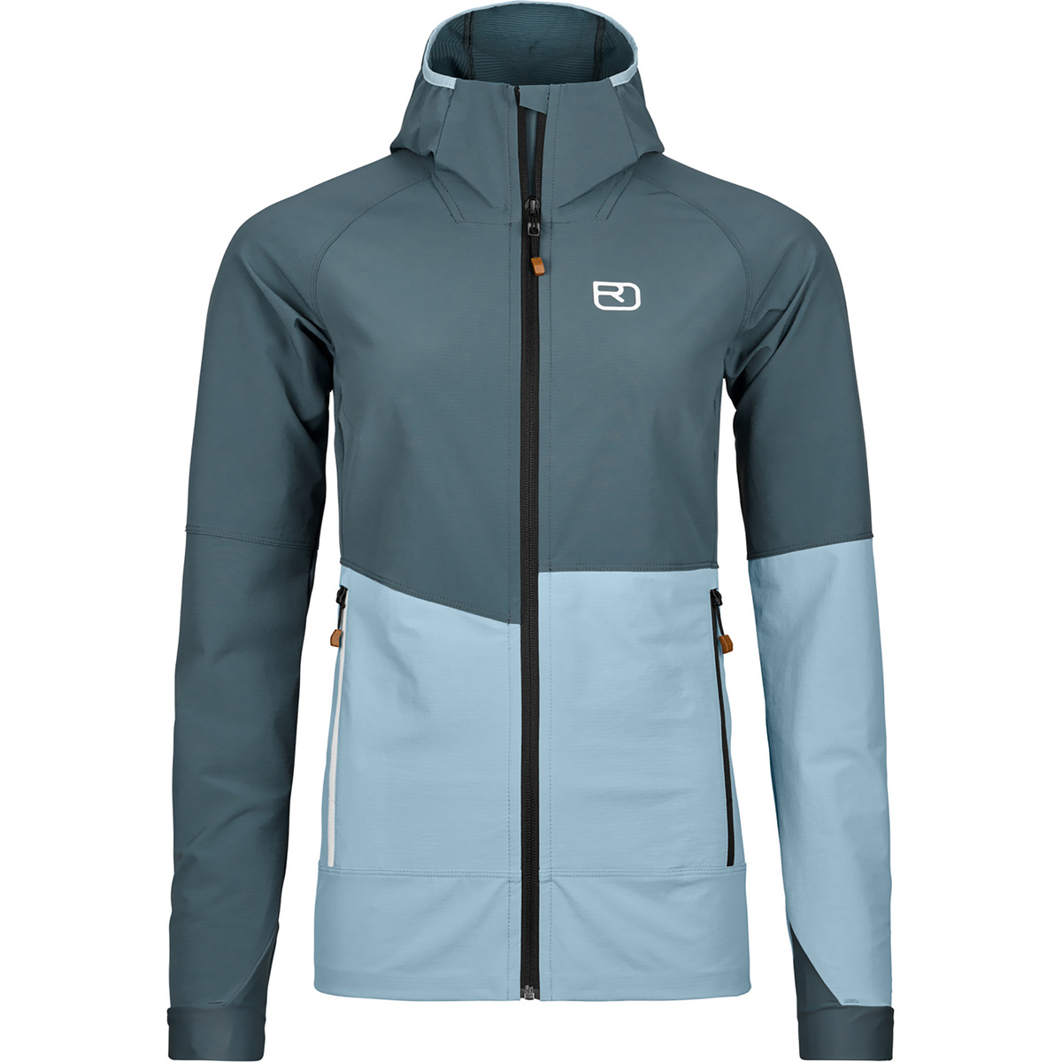 Ortovox Donna Giacca Punta Berrino Hoodie (Taglia L, Grigio)
