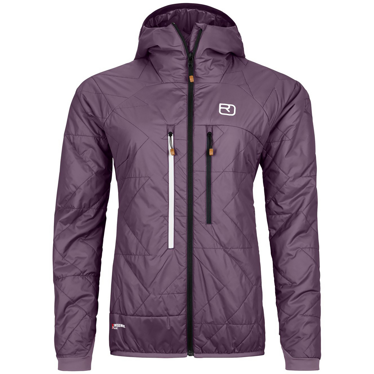 Ortovox Damen Swisswool Piz Boè Jacke (Größe XS, lila)