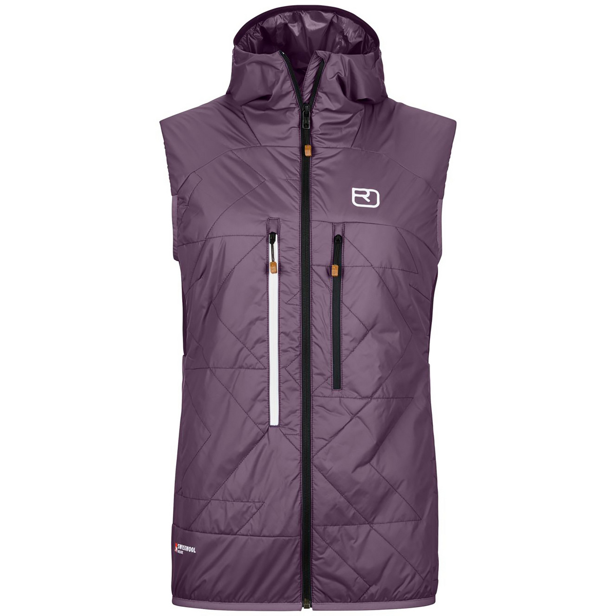 Ortovox Damen Swisswool Piz Boè Weste (Größe M, lila)