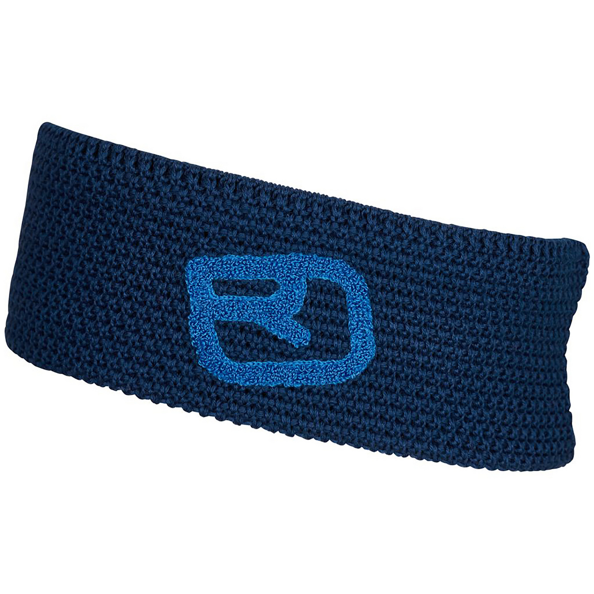 Ortovox Fascia per la testa Rock'n'wool (Taglia ONE SIZE, Blu)