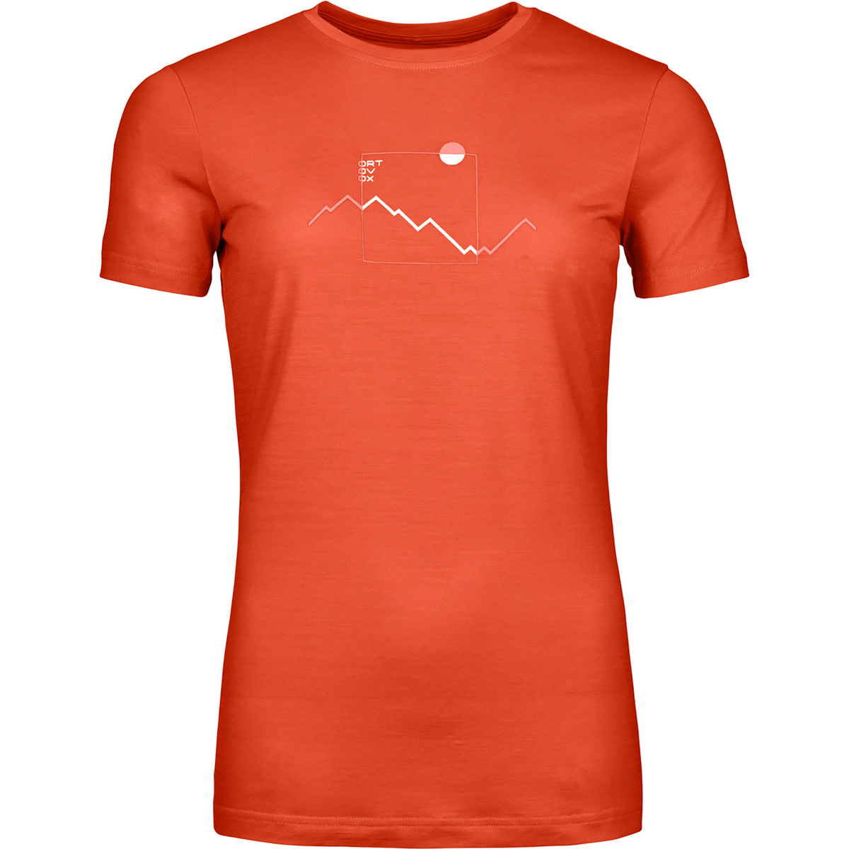 Ortovox Damen 150 Cool Peak Focus T-Shirt (Größe M, rot)
