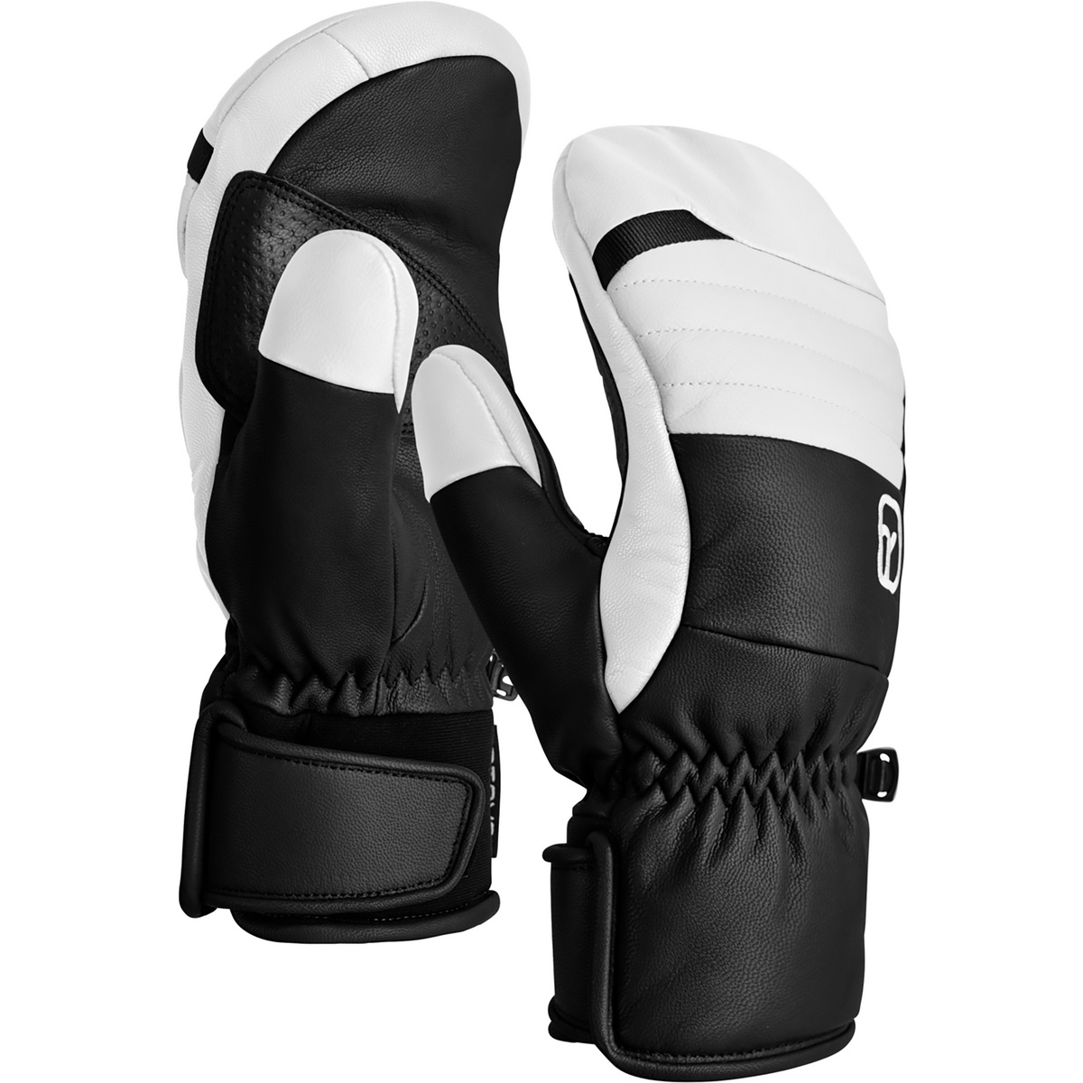 Ortovox Damen Full Leather Mitten Handschuhe (Größe XS, schwarz)