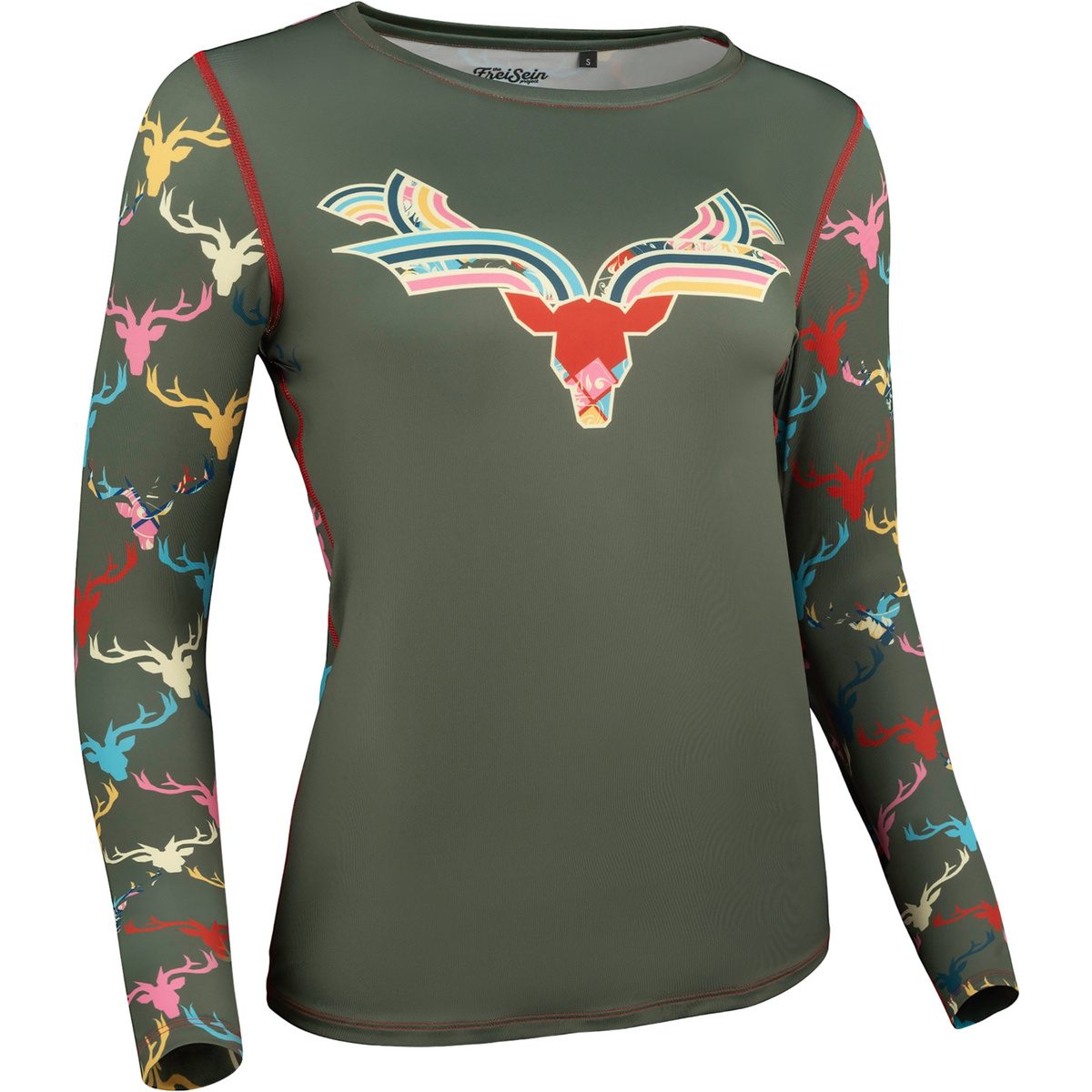 Image of FreiSein Donna Maglia a manica lunga BrightAntlers