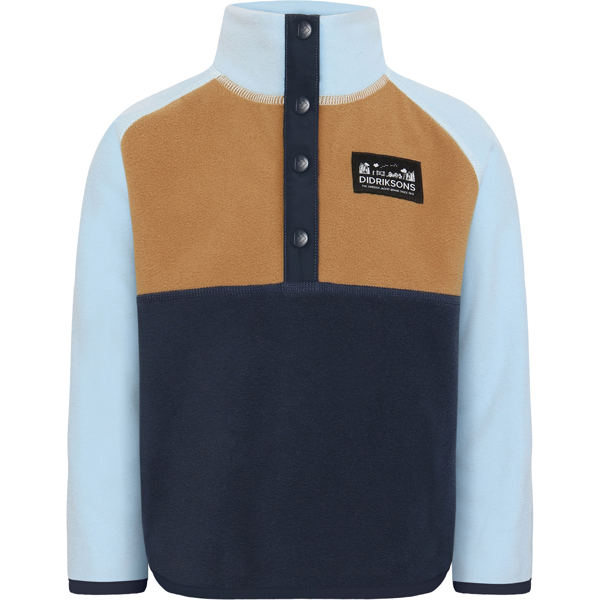 Didriksons Kinder Monte Half Bu 4 Pullover (Größe 140, blau)