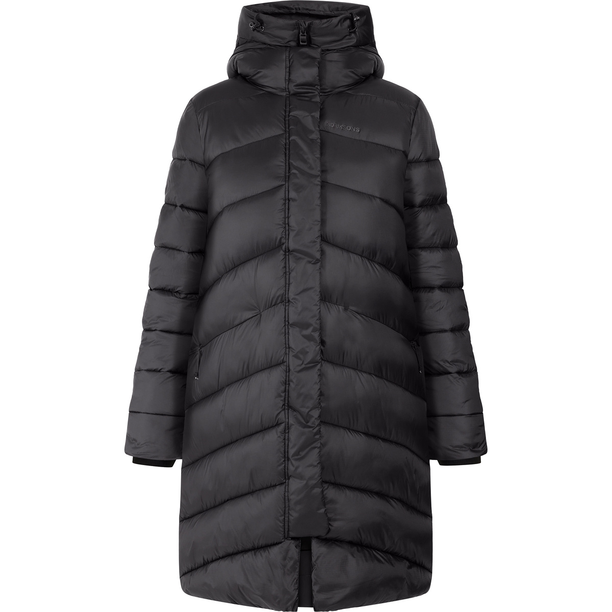 Didriksons Damen Marion Parka (Größe XL, schwarz)