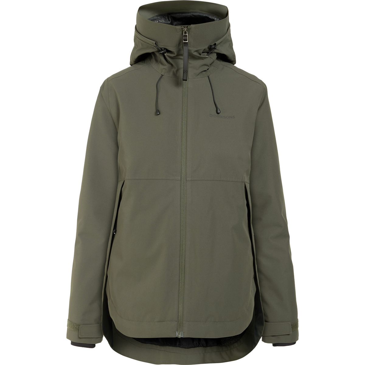 Didriksons Damen Jennie 2 Jacke (Größe S, oliv)