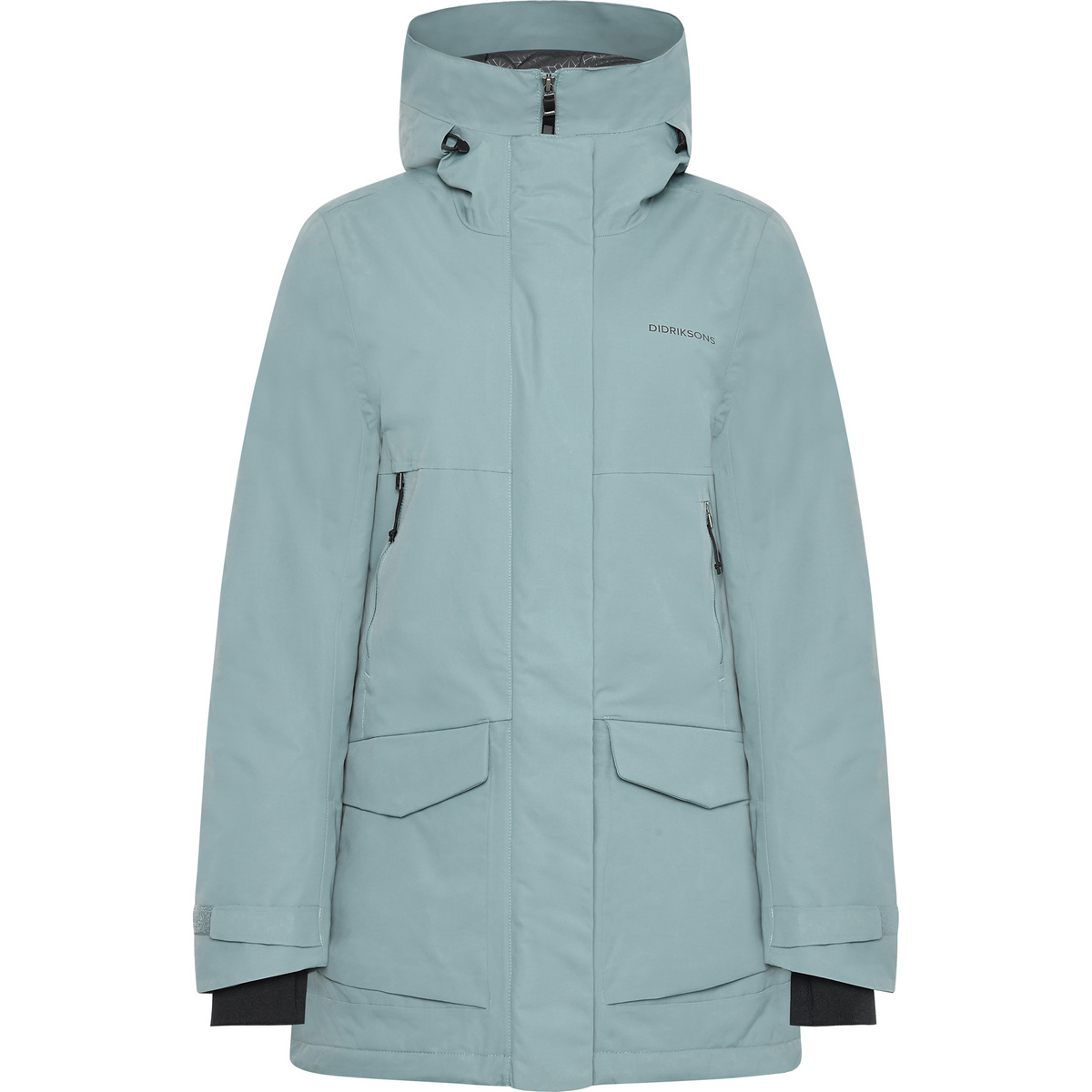 Didriksons Damen Frida 7 Parka (Größe XS, blau)