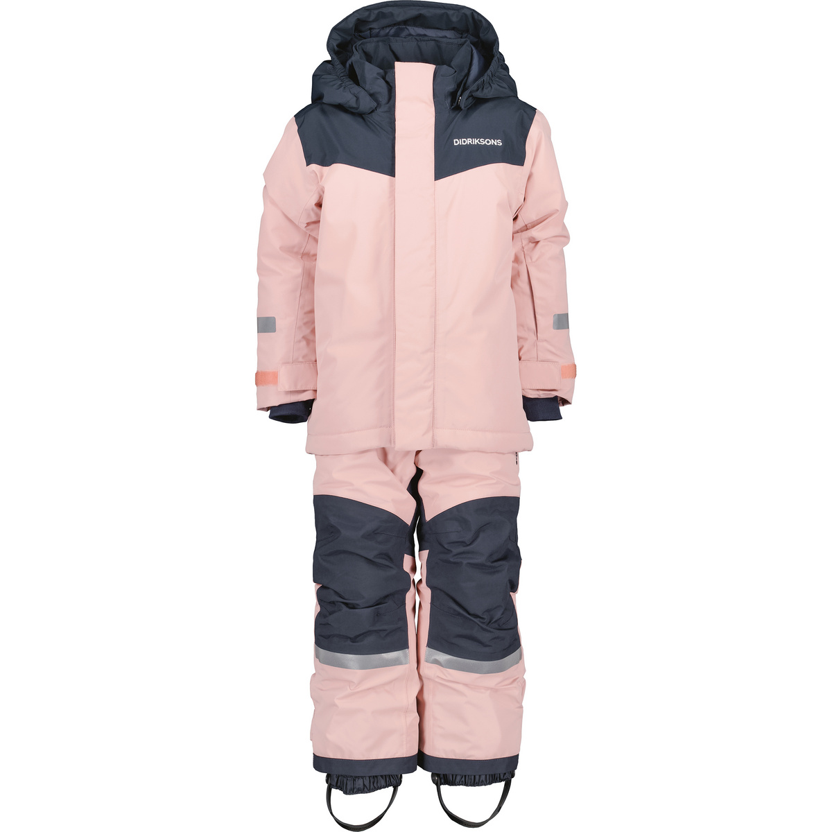 Didriksons Bambino Tuta da sci Skare (Taglia 100, rosa)