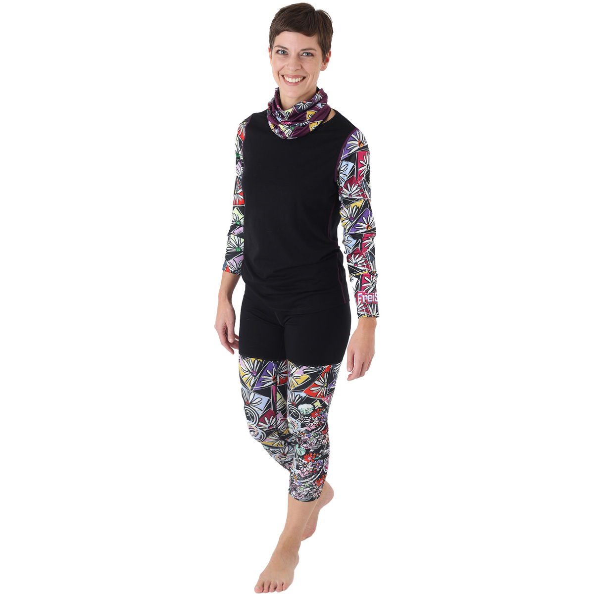 Image of FreiSein Donna Maglia a manica lunga TwistedFleebeans Merino