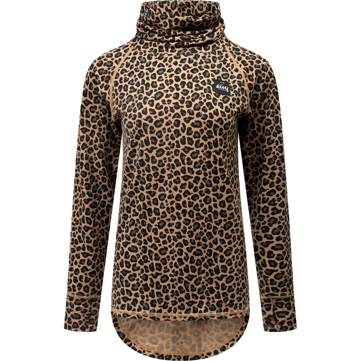 Eivy Donna Maglia a manica lunga Icecold Wool (Taglia XS, Marrone)