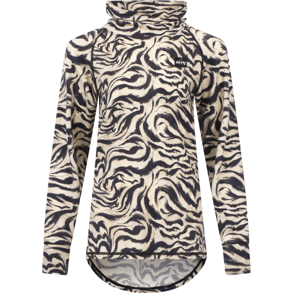 Eivy Donna Maglia a manica lunga Icecold Wool (Taglia L, Beige)