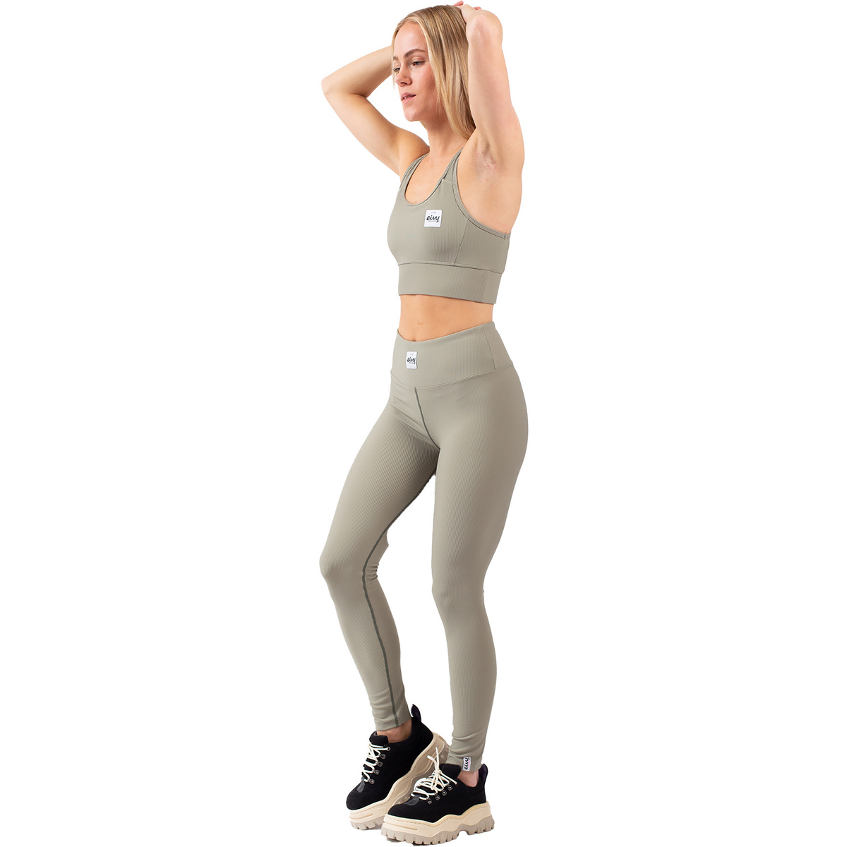 Eivy Femme Cuissards Pocket Rib (taille M, Vert)