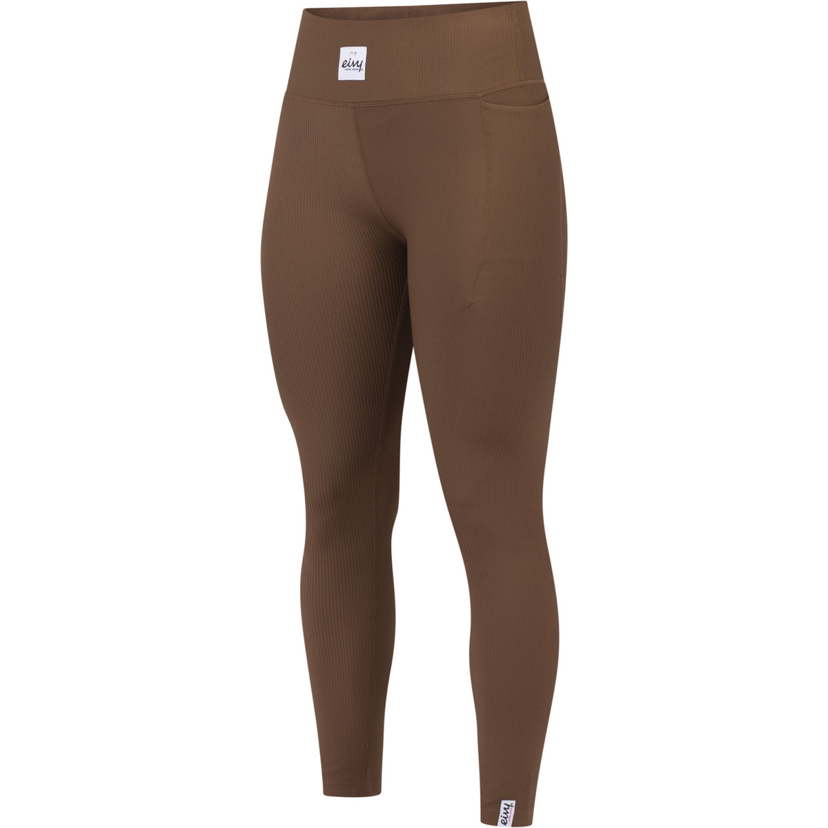 Eivy Damen Pocket Rib Tights (Größe XS, braun)
