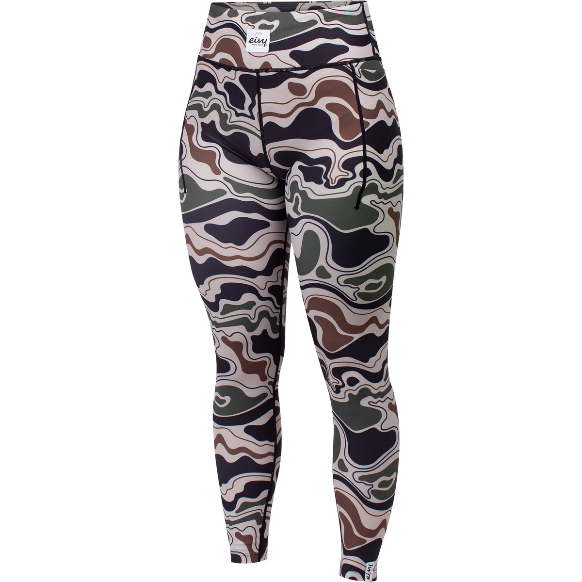 Eivy Femme Cuissards Pocket (taille XS, Olive)