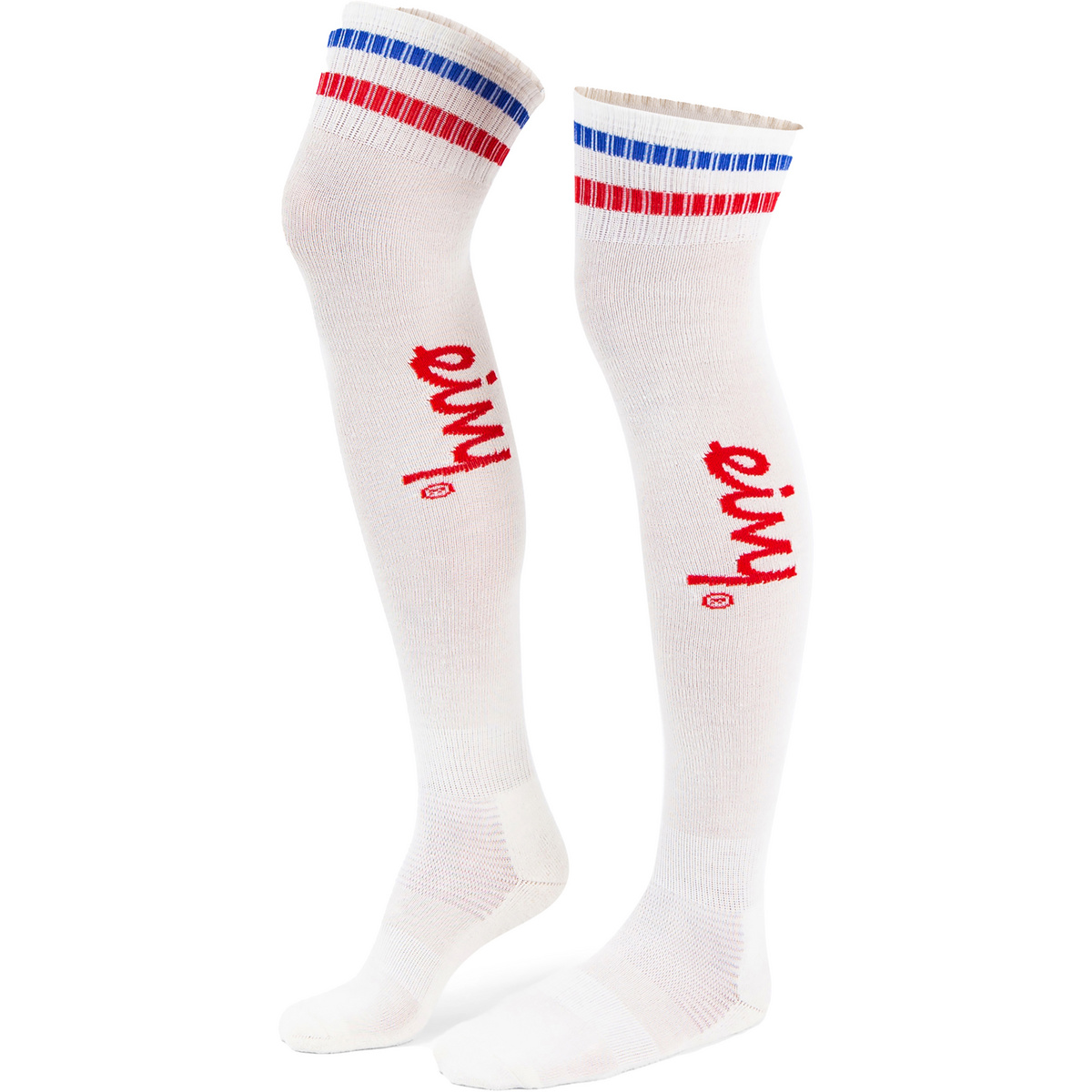 Eivy Donna Calzini Cheerleader Over Knee Wool (Taglia 36 , Bianco)