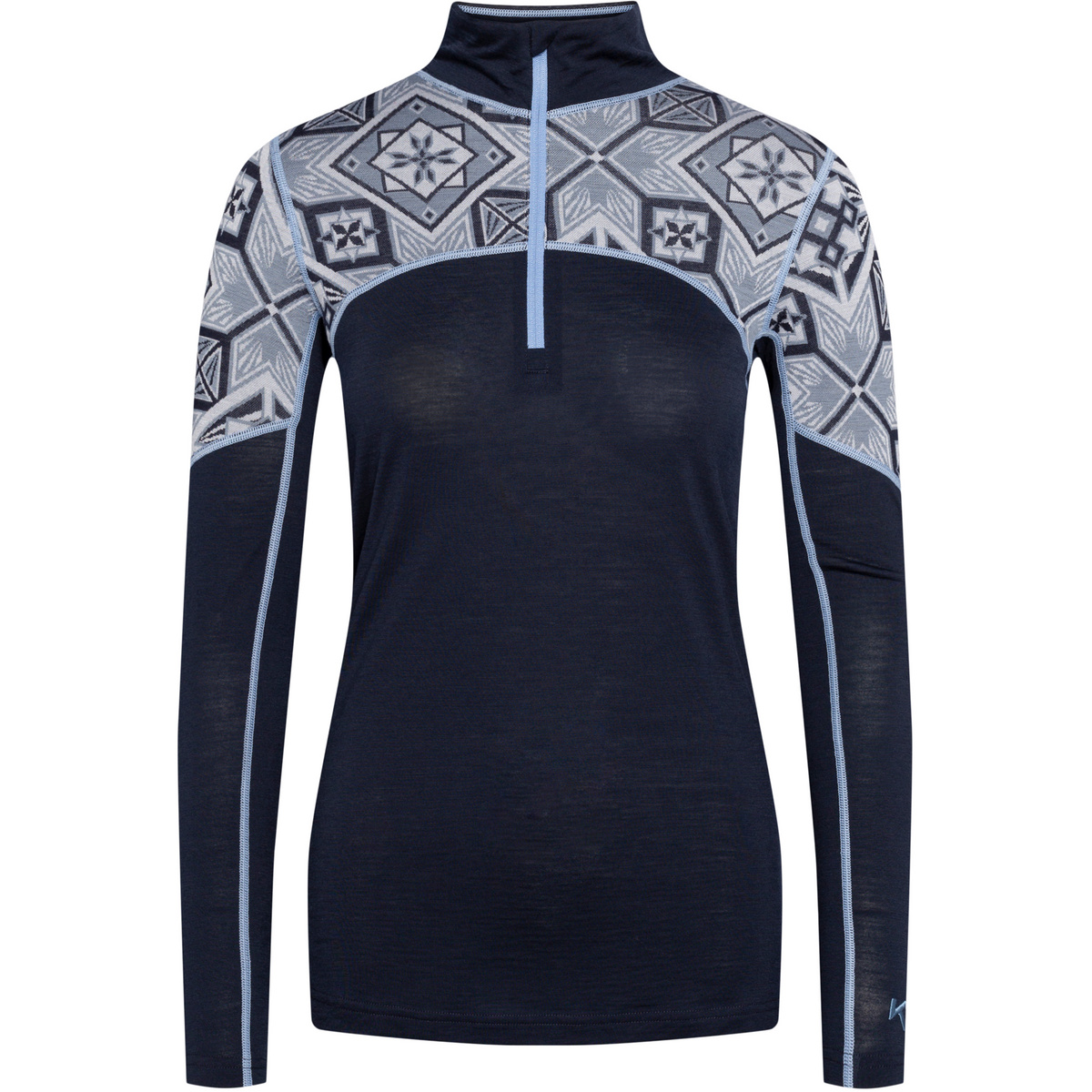 Image of Kari Traa Donna Maglia a manica lunga Eloise Half Zip