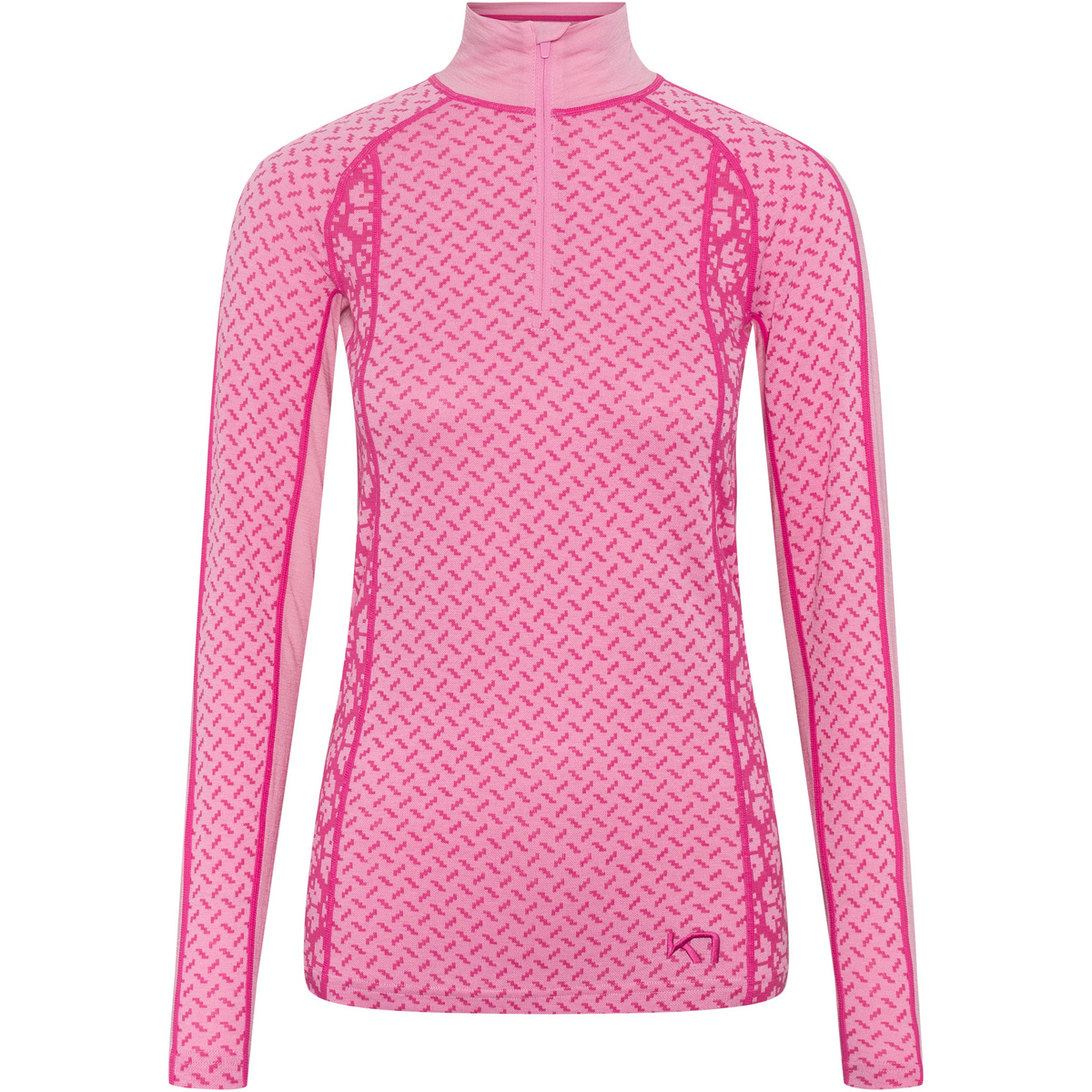Image of Kari Traa Donna Maglia a manica lunga Lekker Half Zip