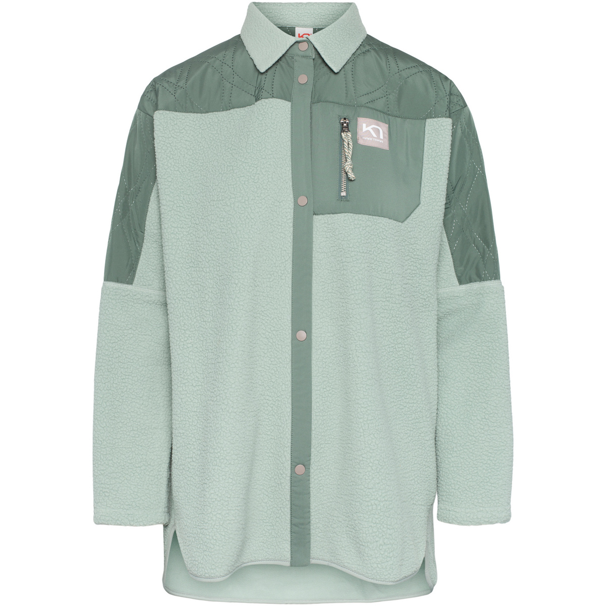 Kari Traa Damen Rothe Jacke (Größe XS, gruen)