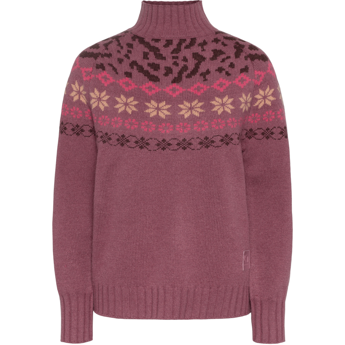 Kari Traa Femme Pull Ingrid Knit (taille M, Violet)