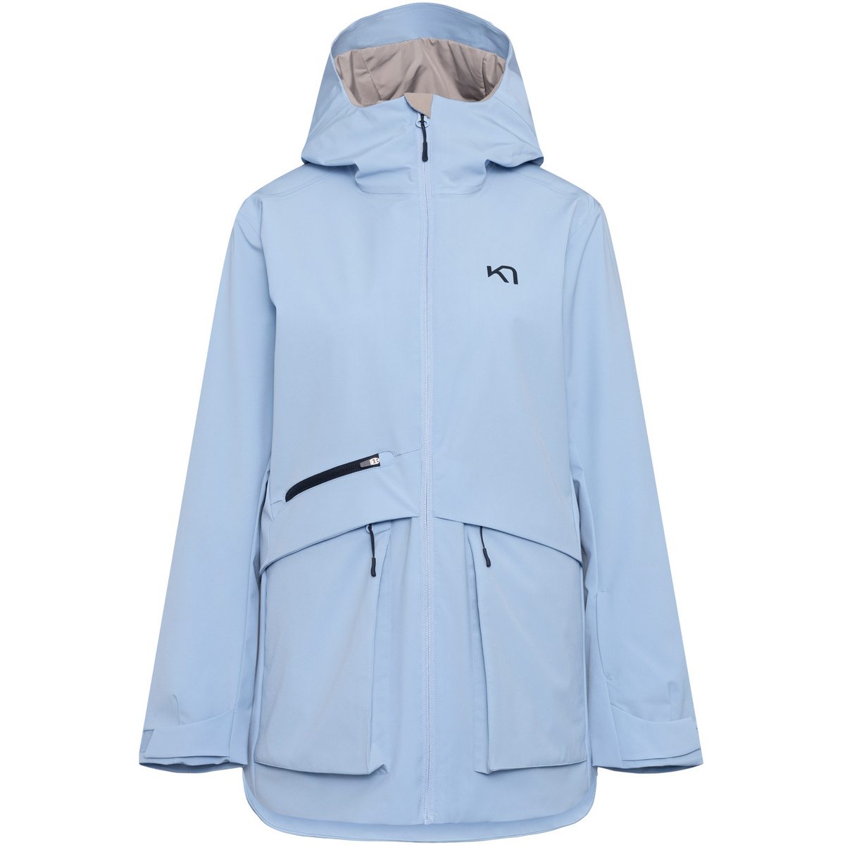 Kari Traa Damen Therese Jacke (Größe S, blau)
